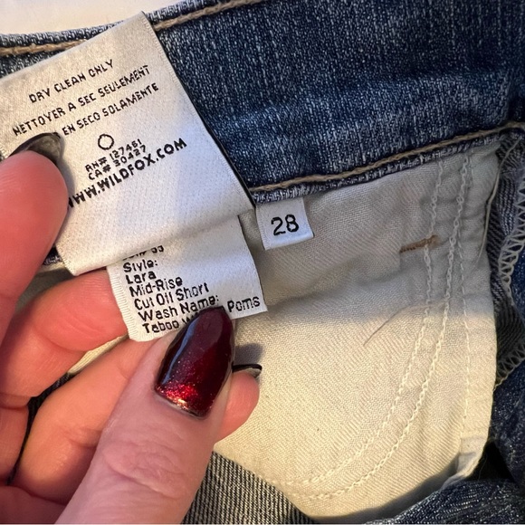 Wildfow Lara Shorts in Taboo 28 - Picture 6 of 7